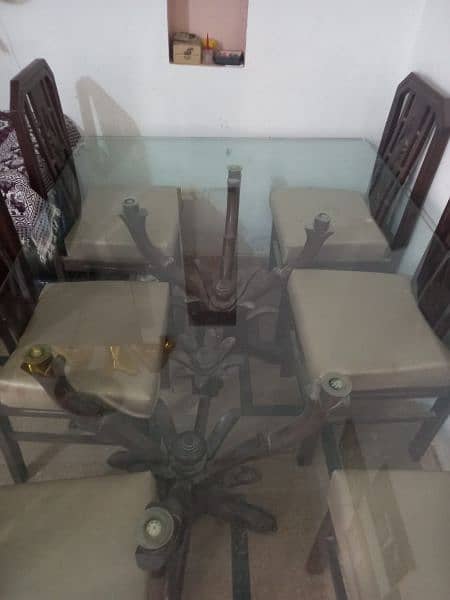 Dinning Table + Six Chairs 4