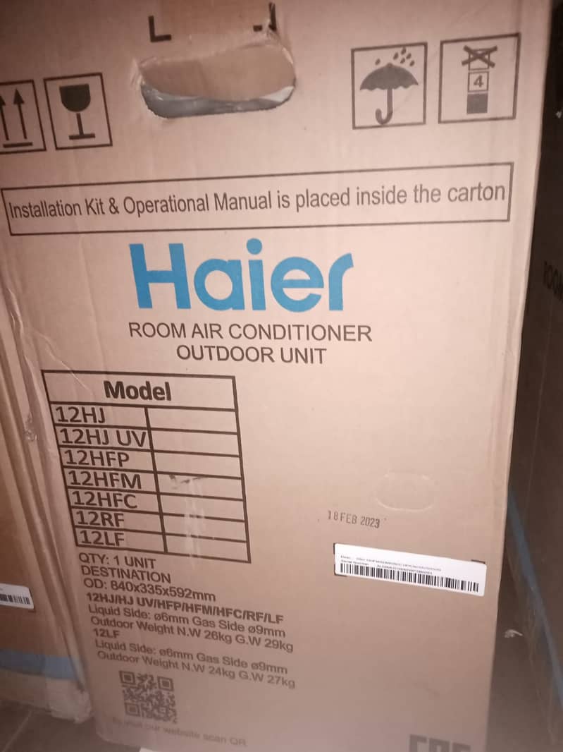 Haier Inverter AC | Latest 2025 Models | Free Fitting Included 2