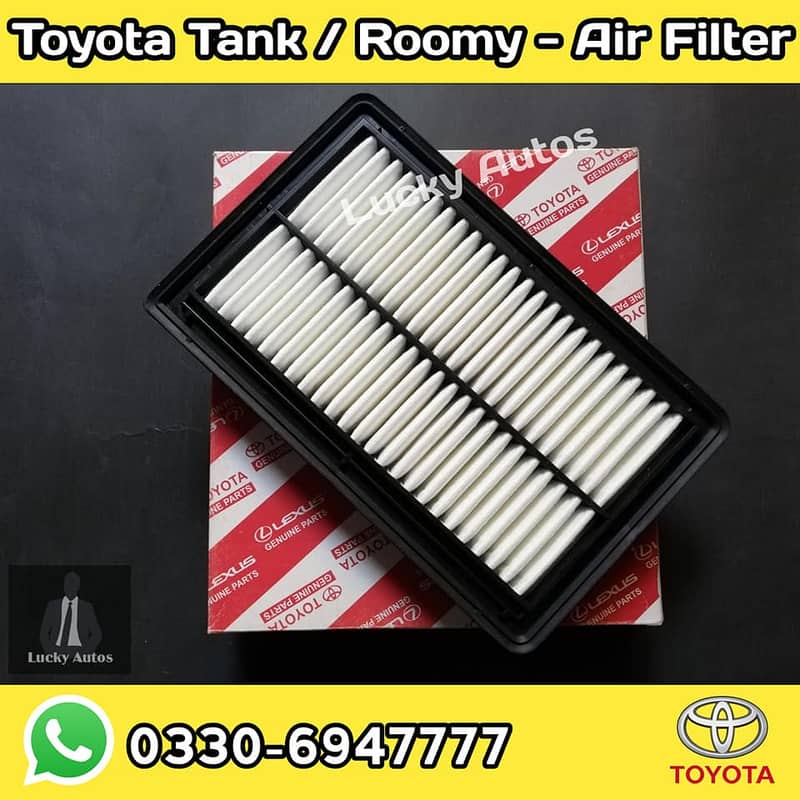 Toyota Tank / Roomy Air Filter Year 2017 to 2022 2