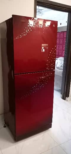 glass door freezer olx