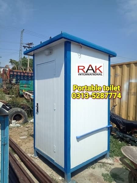 Porta cabin Container office Prefab guard rooms Toilet/washroom store. 7