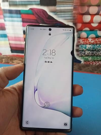 samsung note 10 plus 12. . . 256. Non PTA