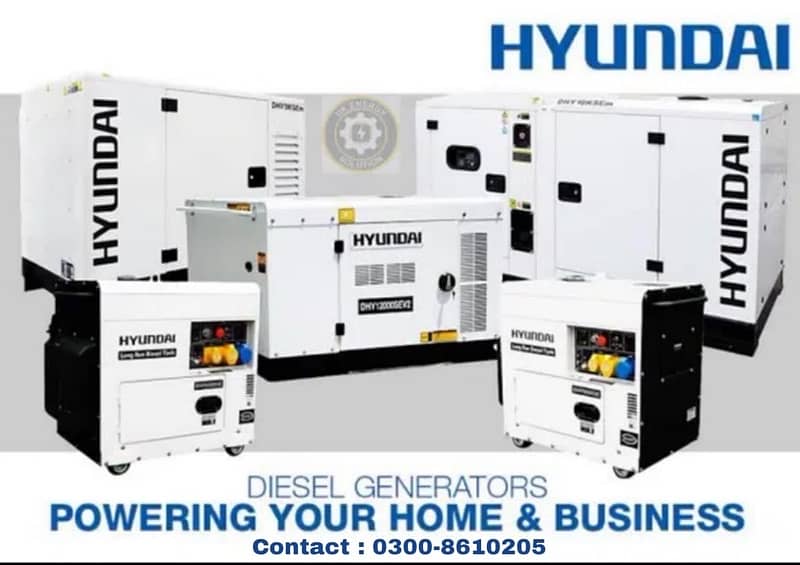 Hyundai  Generator’s 2