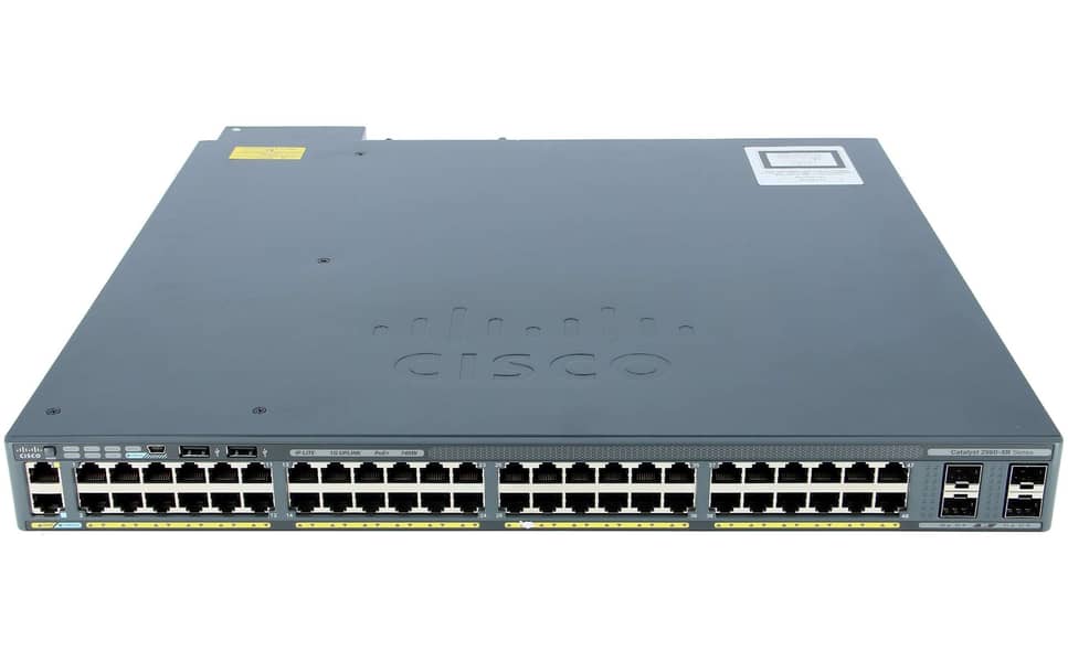 Cisco Catalyst WS-C2960X-24PS-L Gigabit Switch Available 1