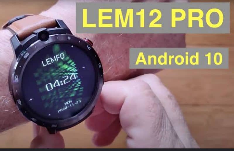 lemfo lem 12 pro full android watch 2