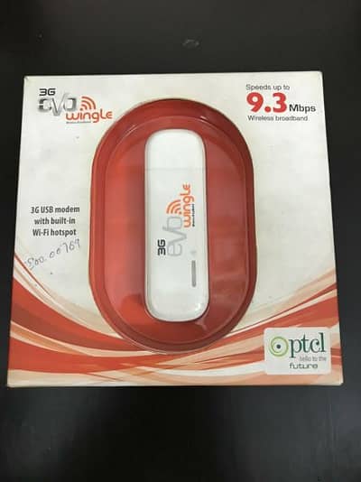 Ptcl broadband/wireless/device/usb/sim/hotspot/wi-fi evo wingle 3g 9.3