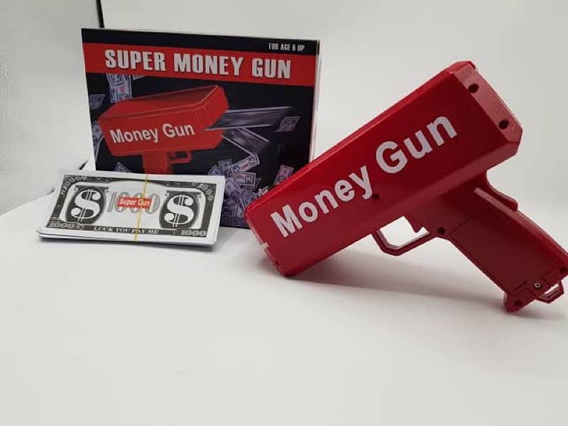 Money spray gun - For kids 5