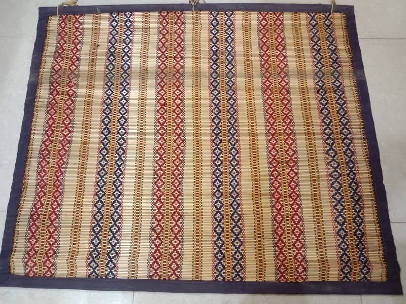 Antique blind parda, width:43", Length: 38" 2