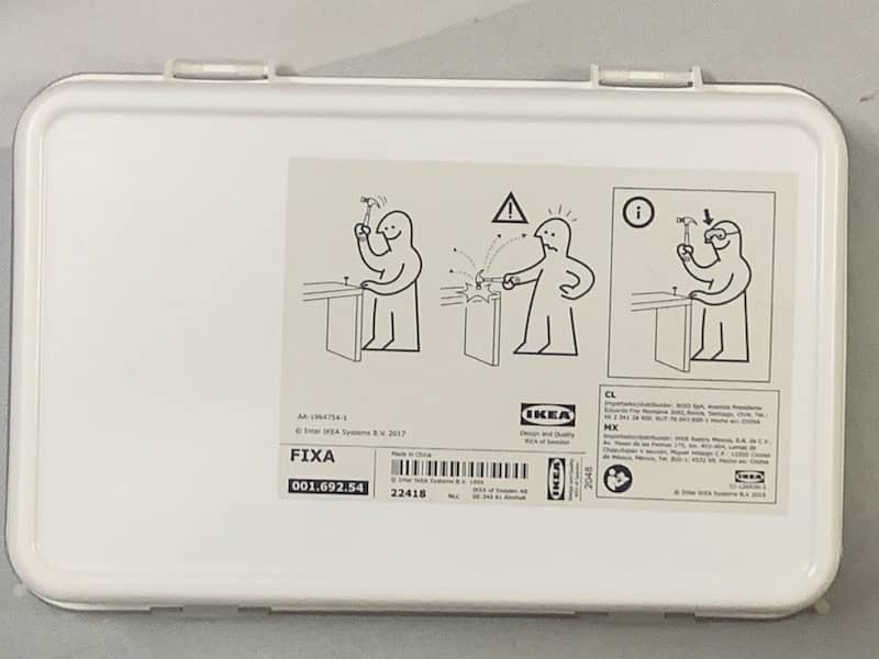 IKEA original branded tool kit 1