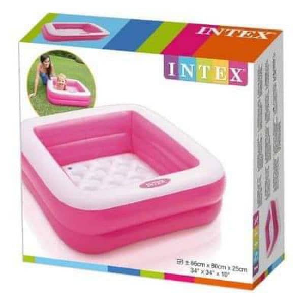 PLAY BOX POOL, 2 Colors, Ages 1-3 1
