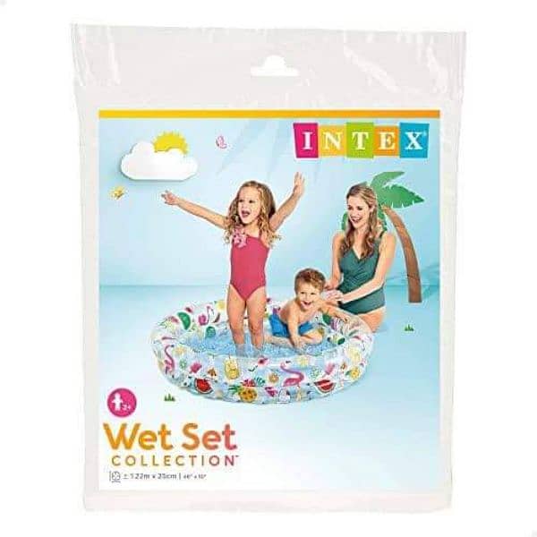 PLAY BOX POOL, 2 Colors, Ages 1-3 4