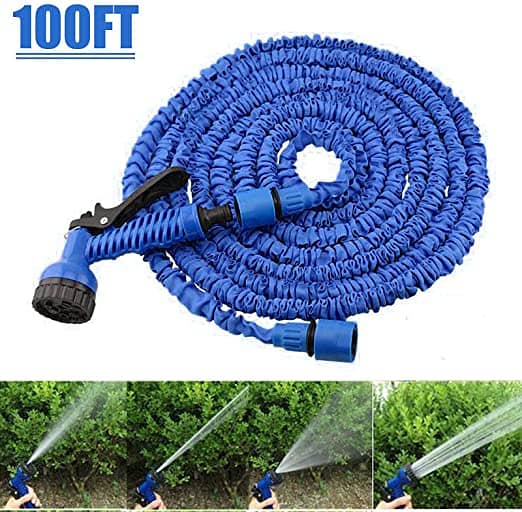 Magic Hose Water Pipe For Garden & Car Wash 100ft - Blue 1