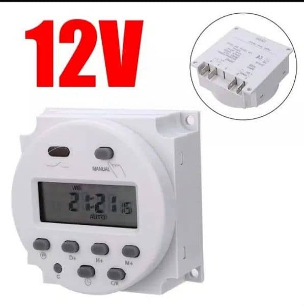 Digital Timer Socket Switch LCD Timing Programmable Outlet Sw 0