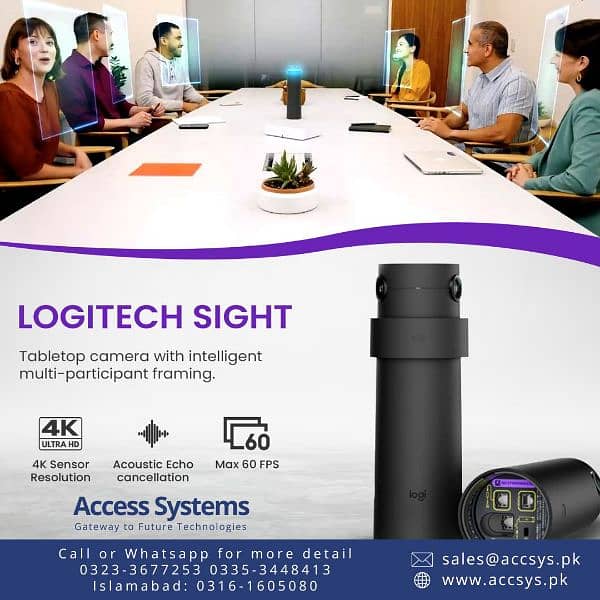 Logitech Rally Bar| Rally plus| Video conferencing camera| 03233677253 6