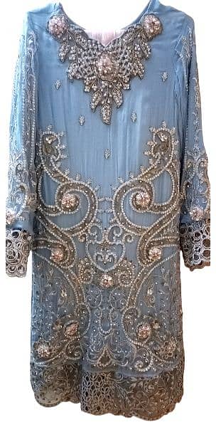 fancy wedding dress /party wear/ eid dress 2