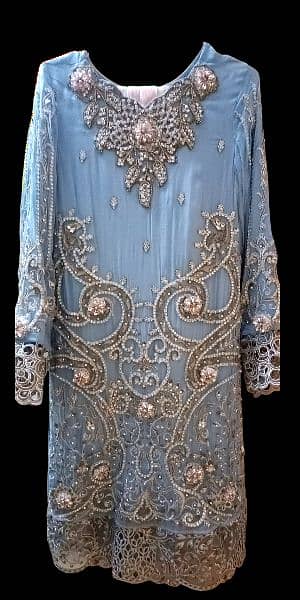 fancy wedding dress /party wear/ eid dress 6