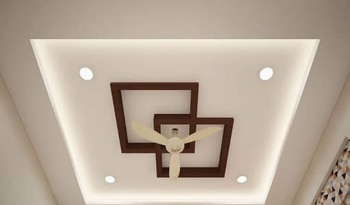 gypsum false ceiling / gypsum partition/ cement board , mdf