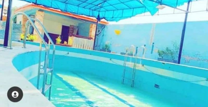 farm house family swimming pool for rent 18