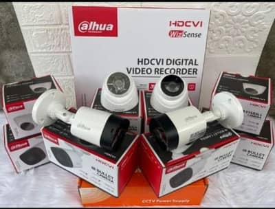 CCTV HIKVISION DAHUA 4 Camera 1080p 2 mp 4 channel dvr online security