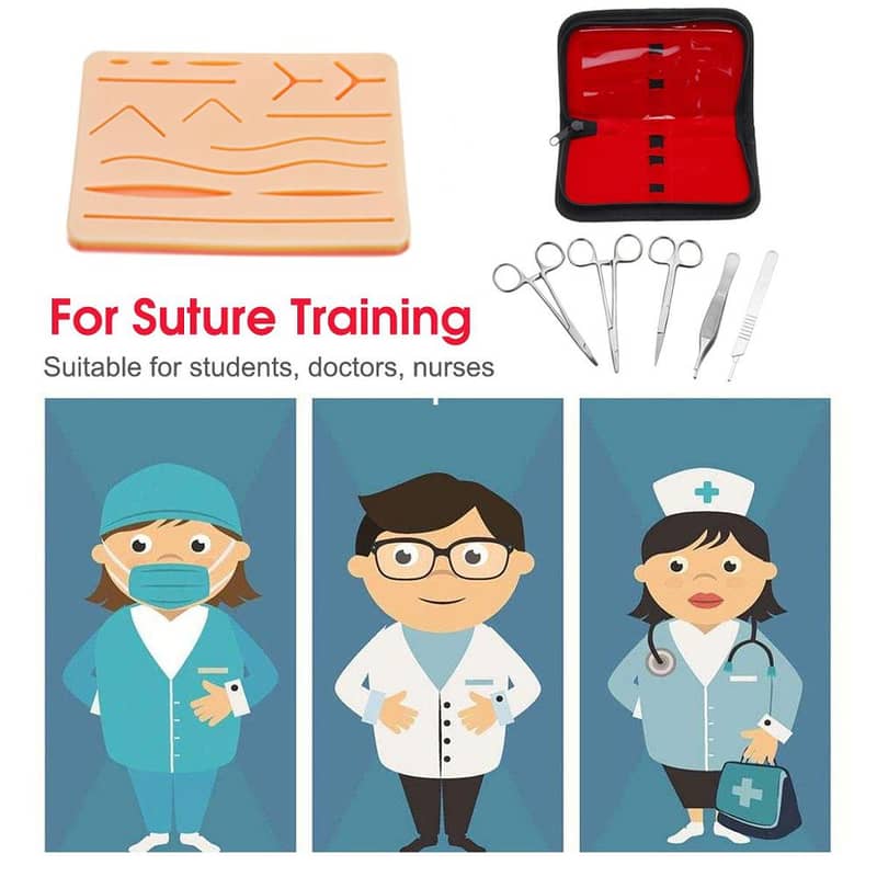 Complete Suture Practice Kit for Medical and Vet Students 3