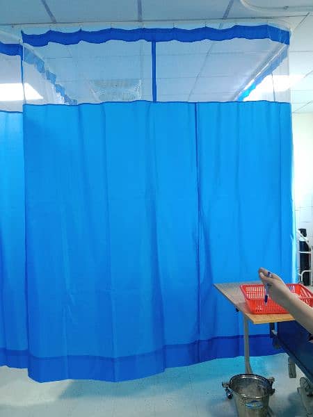 hospital Curtains & Railing 1