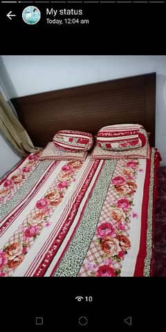 bed  and  dressing  sale with  2 side  table  sale 0