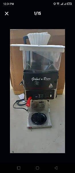 Grind Master corporation coffee Machine. 0