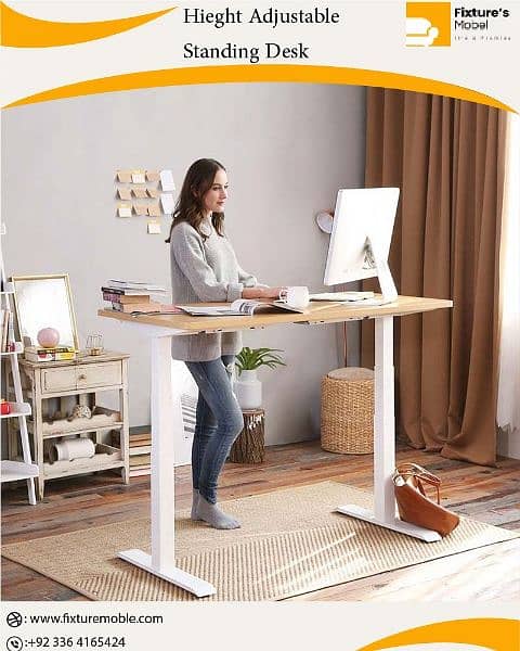 Height Adjustable Table, Electric Desk, Standing Desk 9