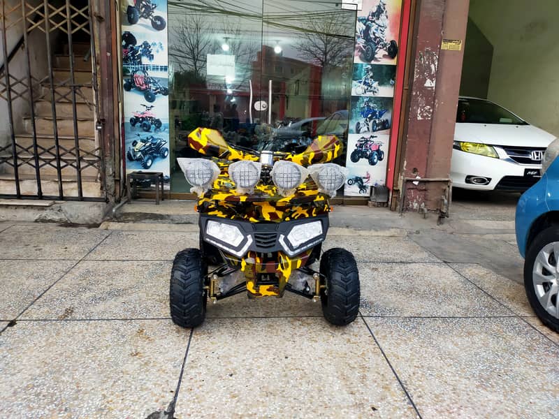 Latest 2024 Variety 125cc Bumper Model Atv Quad Deliver In Al Pakistan 11