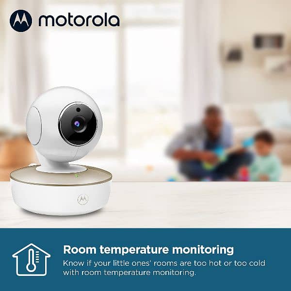 New Motorola baby monitor  Two-Way Temperature, Night Vision 9