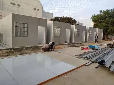 Pre Fabricated Eps Sandwich Panels / porta cabin / portable container 3