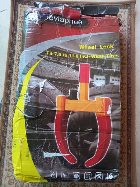 Steel Car Wheel Lock for sale۔( imported) 2