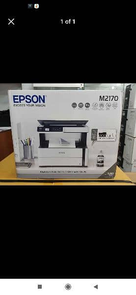 Epson EcoTank ET-M2170 Printer Mini Copier Black printer 5