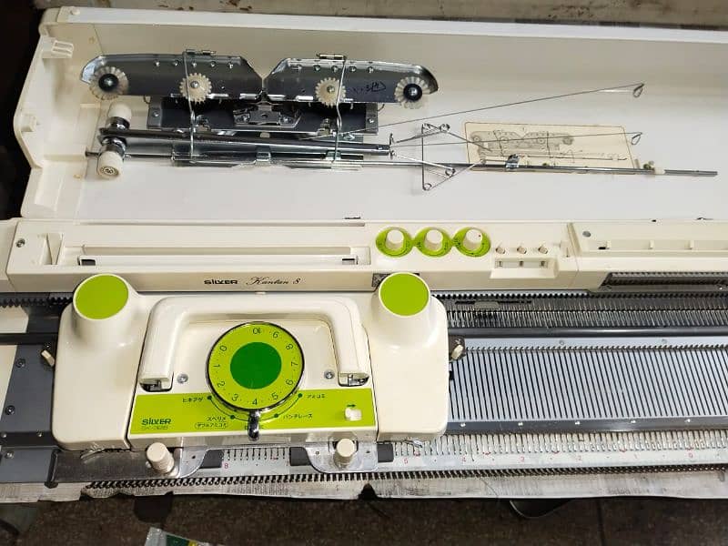 silver knitting machine made in Japan all model 7