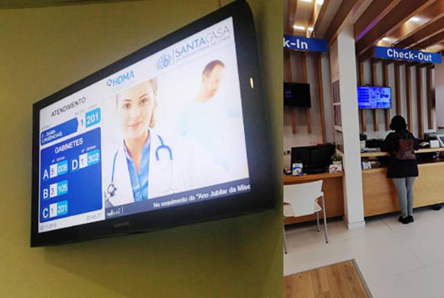 TV Queue System Wireless Devices New Banks Restaurants Hospital 2