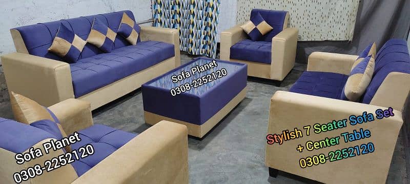 Sofa set 5 seater with 5 cushions free big sale till 30th April 2024 3