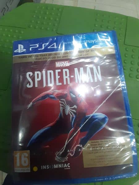 PS4 DVD(MARVEL SPIDERMAN) 1