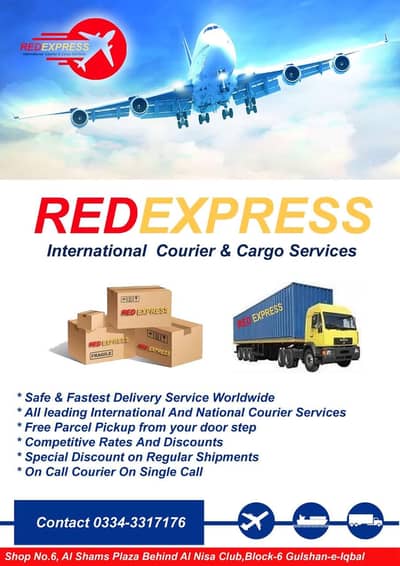 RedExpress International Courier & Cargo Cash on Delivery service