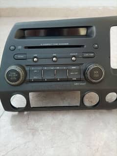 Honda Civic Reborn Genuine CD Player Sealed Complete set New Condition