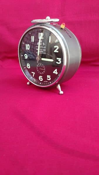 Vintage WeHrle 1950’s, Table Clock 0