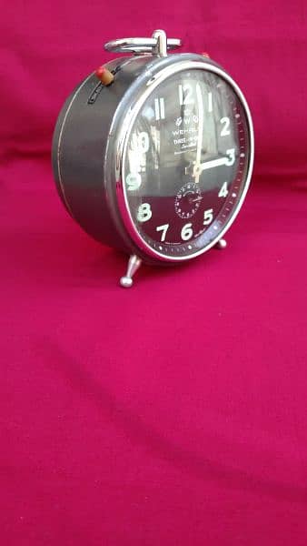 Vintage WeHrle 1950’s, Table Clock 2