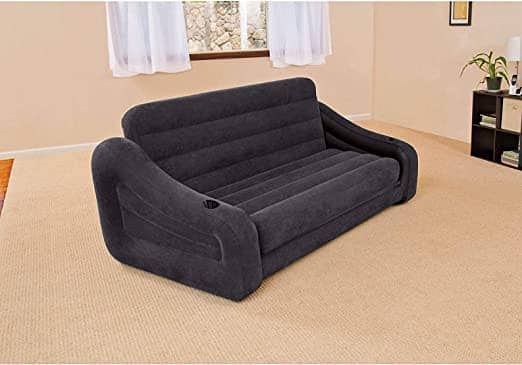 INTEX Pull-Out Sofa Double Seat 76"W x 91"L x 28"H 03020062817 1