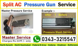 AC Service Jet Wash Like UAE | 1 & 1.5 Ton AC DC Inverter | Haier Gree