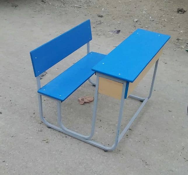 school furniture. Desk, Handle chair, chair and table,. . . . 9
