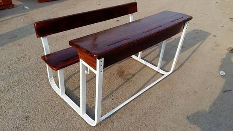 school furniture. Desk, Handle chair, chair and table,. . . . 10