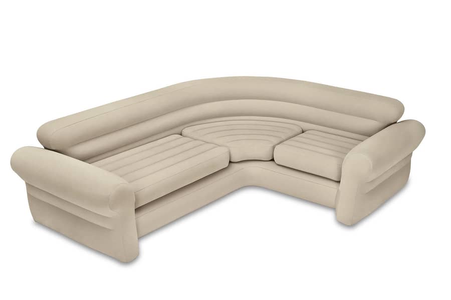 INTEX Comfortable Corner Sofa ( 101'' x 80'' x 30'' ) 03020062817 1