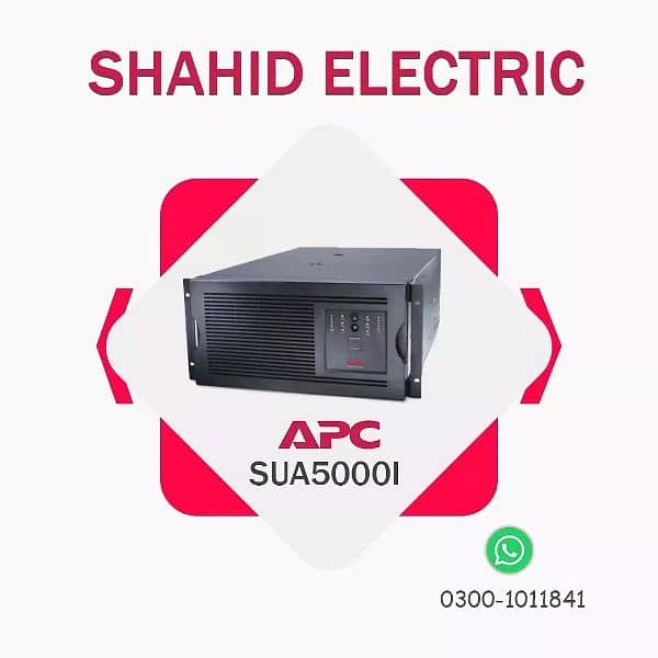 Apc Smart Ups 1kva, 2kva, 3kva, 5kva, 6kva 10kva available 10