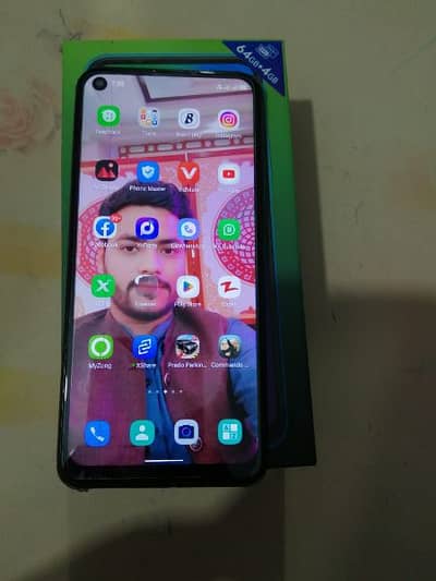 infinix hot9 4GB 64GB  box's sat hei