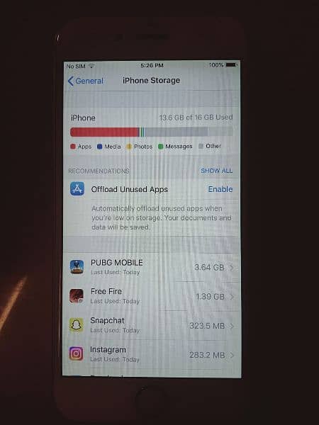 iphone 6 16 gb storage good condition non pta bypass 7