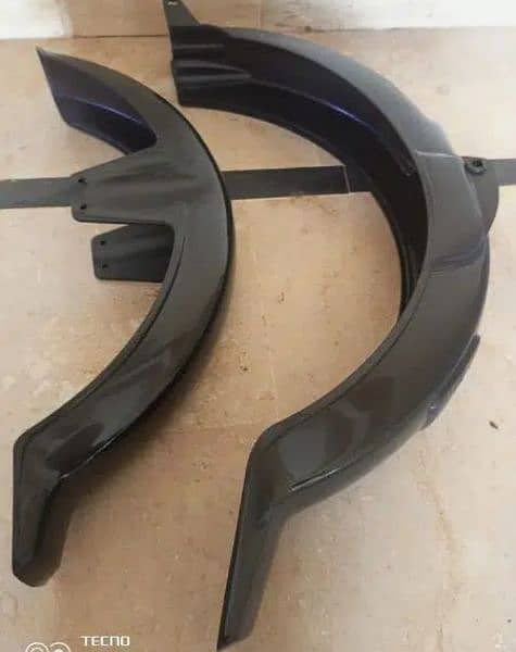 Fiber Plastic Mudguard CD70 0